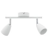 Faretto da soffitto Bianco 25.5 x 8 x 16 cm Metallo