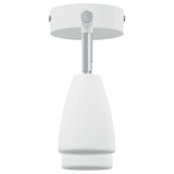 Faretto da soffitto Bianco 25.5 x 8 x 16 cm Metallo