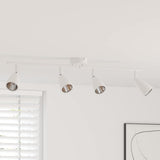 Faretto da soffitto Bianco 70 x 12,5 x 10,5 cm Metallo
