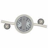 Faretto da soffitto Nichel 27 x 10 x 12 cm Metallo
