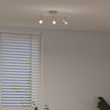 Faretto da soffitto Nichel 36,5 x 10 x 12,5 cm Metallo