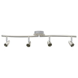 Faretto da soffitto Nichel 61 x 10 x 12,5 cm Metallo