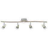 Faretto da soffitto Nichel 61 x 10 x 12,5 cm Metallo