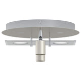 Faretto da soffitto Nichel 29 x 29 x 11 cm Acciaio e vetro