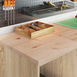 Armadi da Garage 2 pz Rovere Sonoma in Legno truciolato