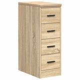 Armadi da Garage 2 pz Rovere Sonoma in Legno truciolato
