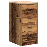 Armadi da Garage 2 pz Legno Antico in Legno truciolato