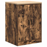 Armadi da Garage 6 pz Rovere Fumo in Legno truciolato