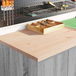Armadi da Garage 6 pz Grigio Sonoma in Legno truciolato