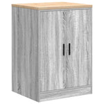 Armadi da Garage 6 pz Grigio Sonoma in Legno truciolato