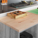 Armadi da Garage 6 pz Grigio Sonoma in Legno truciolato
