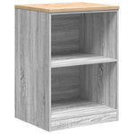 Armadi da Garage 6 pz Grigio Sonoma in Legno truciolato