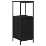 Set di mobili per il bagno 5 pcs Nero 76.5 x 35 x 95 cm