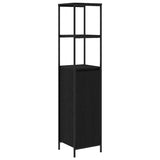 Set di mobili per il bagno 5 pcs Nero 76.5 x 35 x 95 cm