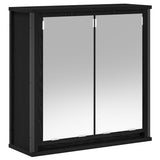 Set di mobili per il bagno 5 pcs Nero 76.5 x 35 x 95 cm