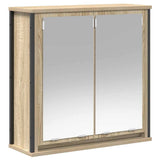 Set di mobili per il bagno 5 pcs Beige Legno truciolato