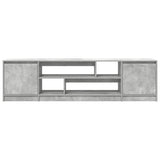 Mobile Porta TV Grigio Cemento 188,5x41x50 cm Legno truciolato