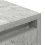 Mobile Porta TV Grigio Cemento 188,5x41x50 cm Legno truciolato