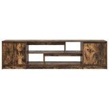 Mobile Porta TV Rovere Fumo 188,5x41x50 cm in Legno truciolato