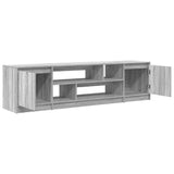Mobile Porta TV Grigio Sonoma 188,5x41x50 cm Legno truciolato