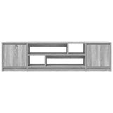 Mobile Porta TV Grigio Sonoma 188,5x41x50 cm Legno truciolato