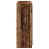 Credenza con Cassetti Legno Antico 100,5x35x98,5 cm Truciolato