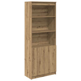 Credenza Rovere Artigianale 70x35x180 cm in Legno truciolato