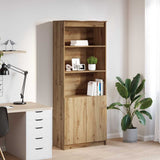 Credenza Rovere Artigianale 70x35x180 cm in Legno truciolato