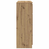 Credenza Rovere Artigianale 100x35x99 cm in Legno truciolato
