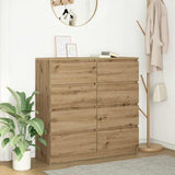 Credenza Rovere Artigianale 100x35x99 cm in Legno truciolato