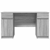 Scrivania Grigio sonoma 140 x 49 x 76 cm Legno truciolato