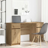 Scrivania rovere artigianale 140 x 49 x 76 cm Legno truciolato
