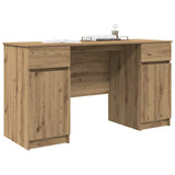 Scrivania rovere artigianale 140 x 49 x 76 cm Legno truciolato