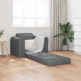 Divano letto Grigio scuro 98 x 71 x 83 cm Tessuto