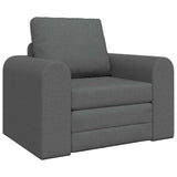 Divano letto Grigio scuro 98 x 71 x 83 cm Tessuto