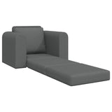Divano letto Grigio scuro 98 x 71 x 83 cm Tessuto