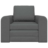 Divano letto Grigio scuro 98 x 71 x 83 cm Tessuto