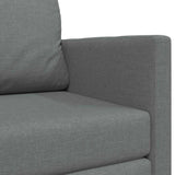 Divano letto 110cm Grigio scuro Tessuto