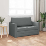 Divano letto 110cm Grigio scuro Tessuto