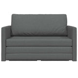 Divano letto 110cm Grigio scuro Tessuto