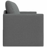 Divano letto 110cm Grigio scuro Tessuto