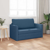 Divano letto 110cm Blu Tessuto