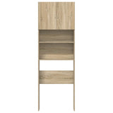 Mobile Lavatrice Rovere Sonoma 64x24x190 cm in Truciolato
