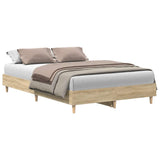 Giroletto senza Materasso Rovere Sonoma 140x190cm in Truciolato