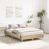Giroletto senza Materasso Rovere Sonoma 140x190cm in Truciolato