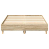 Giroletto senza Materasso Rovere Sonoma 140x190cm in Truciolato
