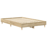 Giroletto senza Materasso Rovere Sonoma 140x190cm in Truciolato