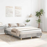 Giroletto senza Materasso Grigio Cemento 140x190 cm Truciolato