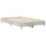 Giroletto senza Materasso Grigio Cemento 140x190 cm Truciolato