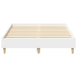 Giroletto senza Materasso Bianco 135x190cm in Legno truciolato
